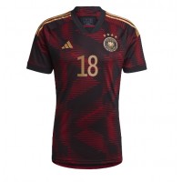 Koszulka piłkarska Niemcy Jonas Hofmann #18 Strój wyjazdowy MŚ 2022 tanio Krótki Rękaw